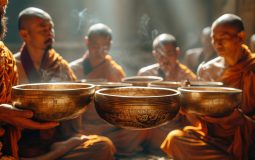 Le rôle des bols tibétains dans les cérémonies et rituels spirituels