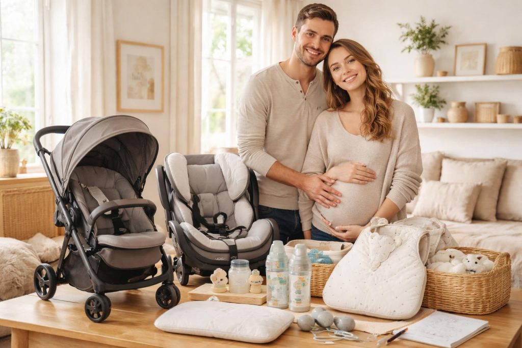 Créer liste naissance économique avec cadeaux utiles Aubert et Bébé9 sans pression budget jeunes parents
