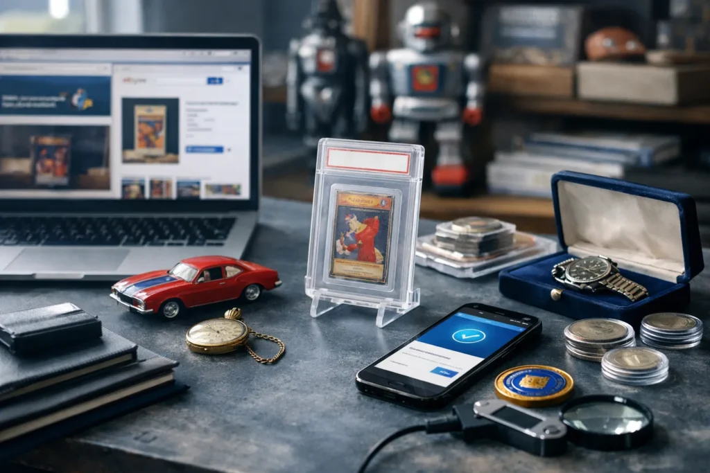 Les collectionneurs utilisent eBay, Catawiki et les apps d’authentification blockchain pour leurs objets