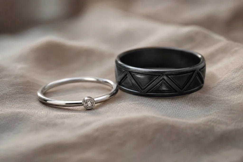 Bague couple discrète ou audacieuse : quel style vous correspond ?